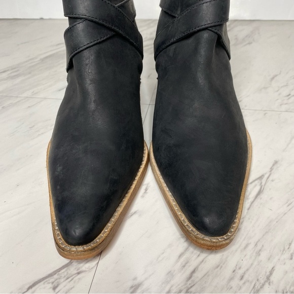 Free People Back Loop Ankle Bootie 8 1/2 - Picture 10 of 14